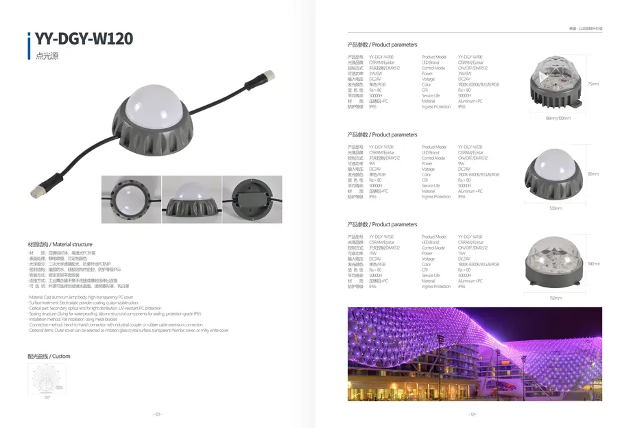 Outdoor Garden and Street Light YY-DGY-F35 outdoor lighting product detail