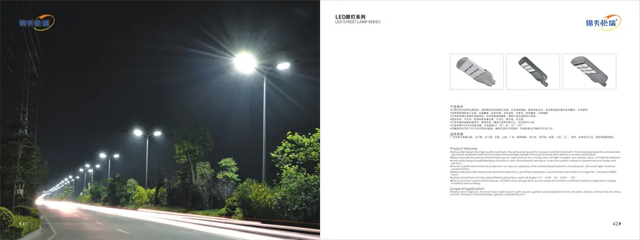 Outdoor Garden and Street Light Road-LED-01 outdoor lighting product detail
