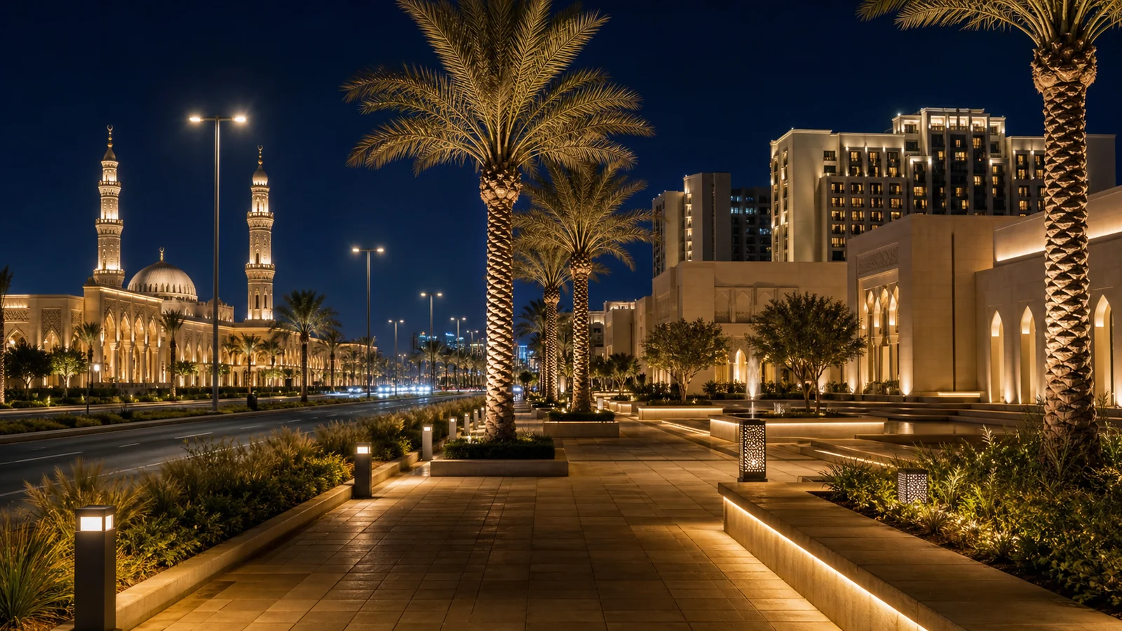 دليل اختيار إضاءة خارجية للسعودية والخليج
