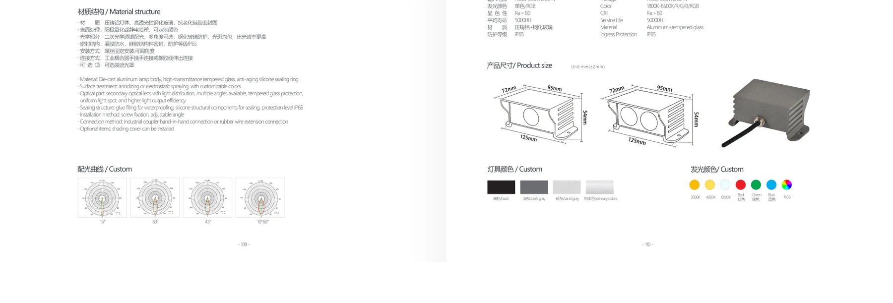 YY-BDD-J125 catalogue dimension drawing